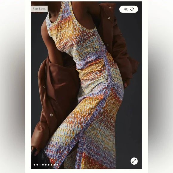 NWT Daily Practice by Anthropologie Mock-Neck Treasure Dress - Picture 8 of 14